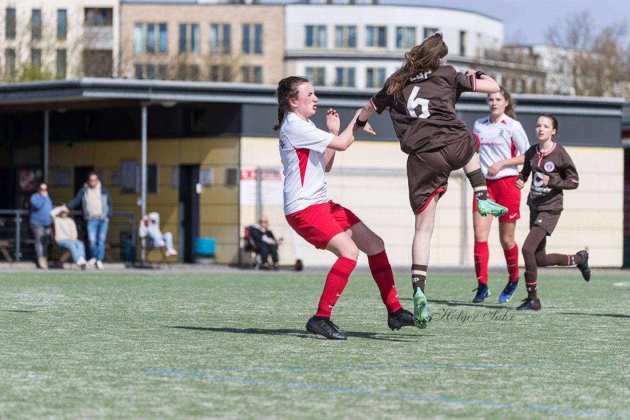 Bild 60 - wBJ St. Pauli - Walddoerfer : Ergebnis: 1:11